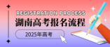 湖南省2025年高考报名及艺术类统考安排