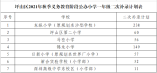 坪山区2021年秋季义务教育阶段公办小一招生二次补录报