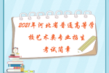 2021年河北省普通高等学校艺术类专业招生考试简章