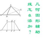 初中数学三角形、四边形、圆辅助线的添加方